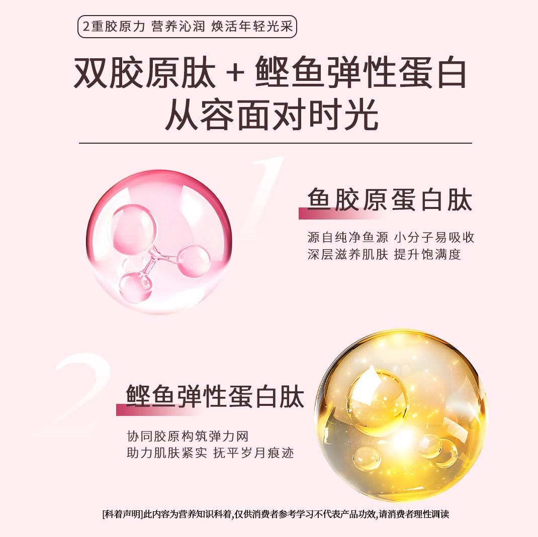 Deep-Sea Fish Collagen Peptide Drink (小分子肽) — 400ml Oral Liquid, Small-Molecule Marine Collagen - Image 3