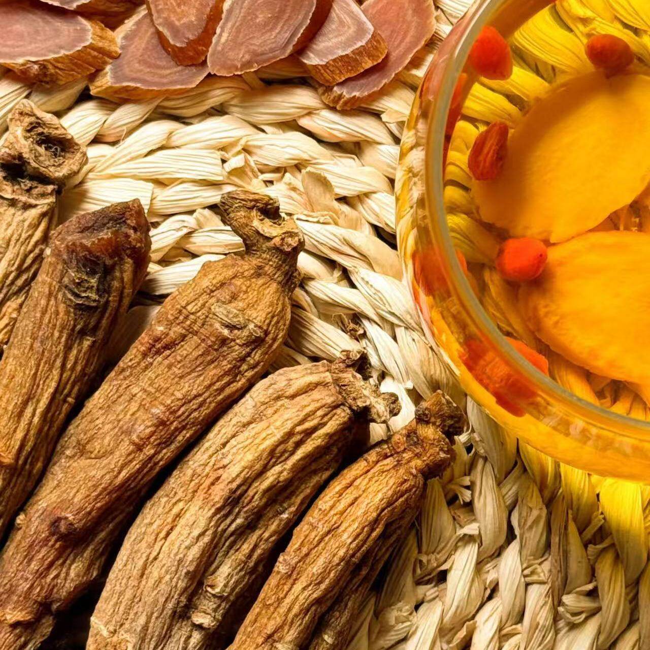 Korean Red Ginseng Slices Gao Li Shen Sugar-Free 250g Jar for Tea and Daily Wellness - Image 4