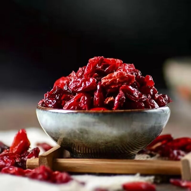 Shan Zhu Yu (Cornus officinalis) — Wine-Processed Dried Fruit, 500g Food Herb - Image 2