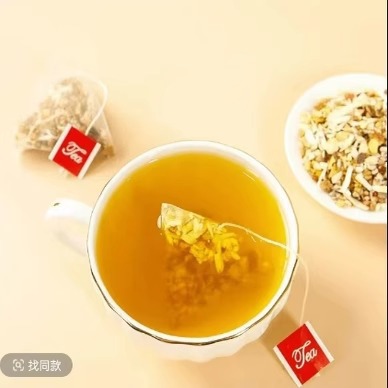 Wuzhimaotao Poria Herbal Tea (Five-Finger Peach Root & Poria Blend) — 20 Pyramid Tea Bags - Image 4