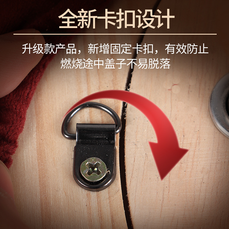 Smokeless Moxa Stick Box Wooden Moxibustion Device for Home Use Waist Abdomen Back Neck 54 Rolls - Image 2