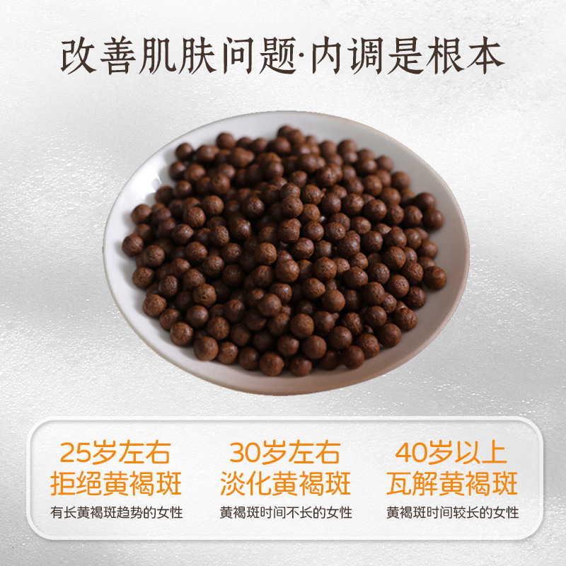 Baixiao Dan Herbal Wellness Pills 120g Traditional TCM Pill Formula with Polygonatum and Testudinis Carapax - Image 3