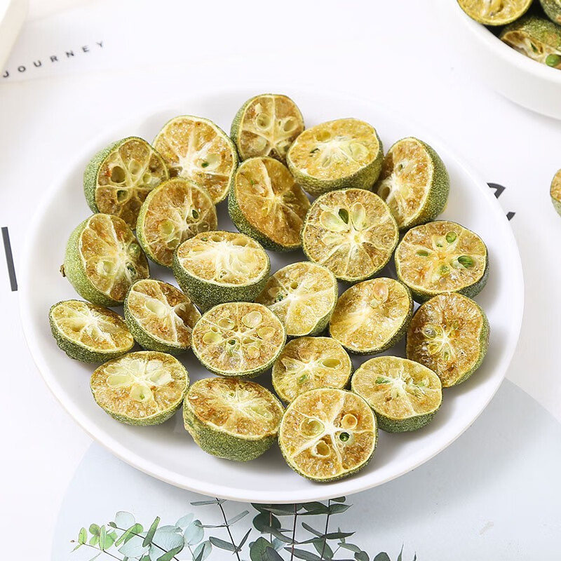 Freeze-Dried Green Kumquat Slices Qing Jin Ju 500g Citrus Fruit Tea for Hot and Cold Drinks - Image 4