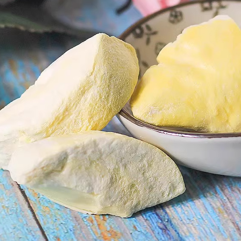Freeze-Dried Durian (Durio zibethinus) — Monthong Golden Pillow Fruit Snack, 500 g - Image 2