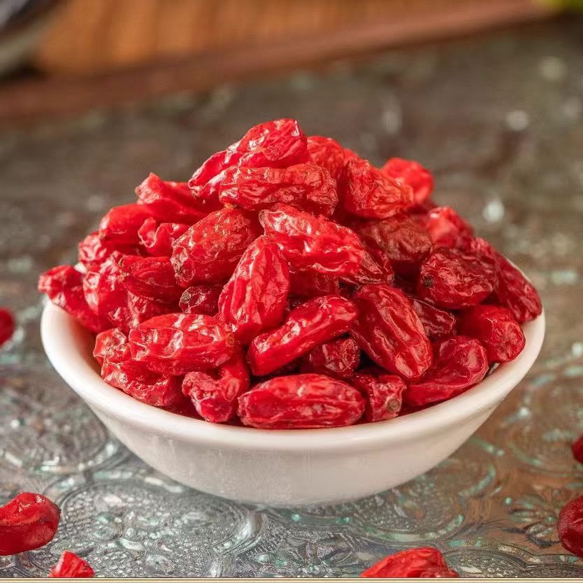 Cornus Fruit Shan Zhu Yu 山茱萸 Dried Herb 500g for Tea and Decoction Thick Flesh Seedless - Image 3