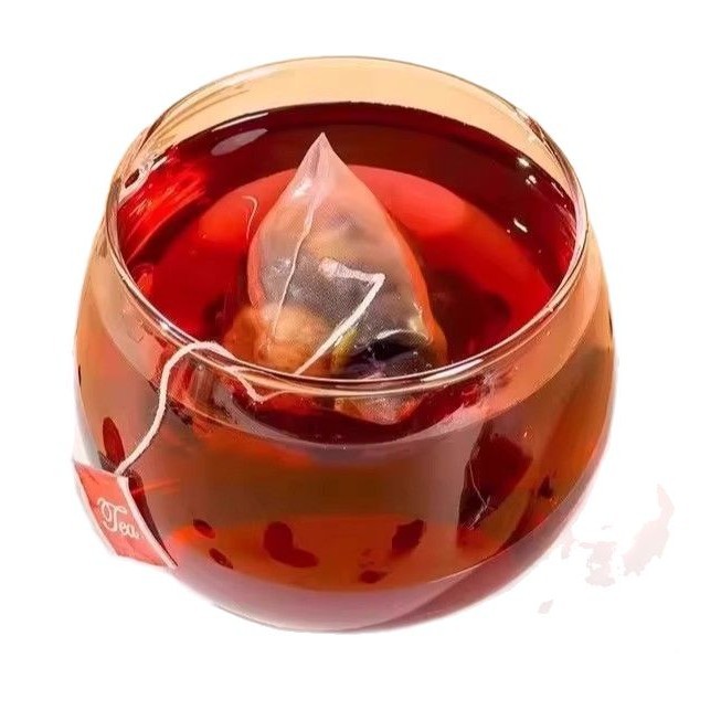 Flaxseed Fig Progesterone Support Tea 12 Herb Blend with Red Ginseng 50 Cold Brew Bags 125g - Image 5