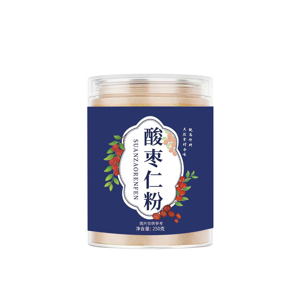 Sour Jujube Seed Powder Suan Zao Ren 250g Bottle Roasted Low-Temperature Milled Herbal Powder - Image 5