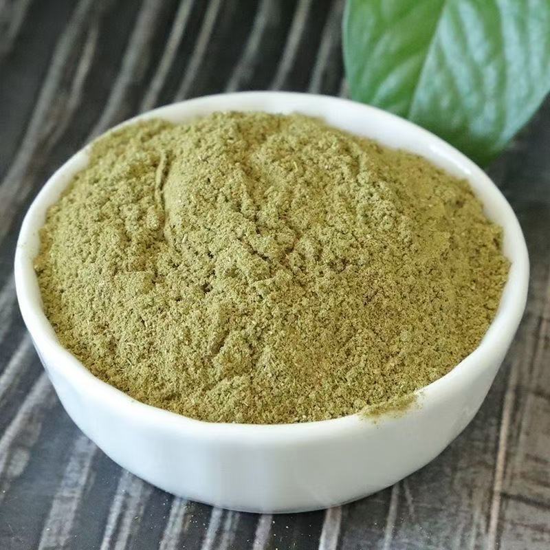 Lophatherum Herb Powder Dan Zhu Ye 500g Fine Ground Loose Bamboo Leaf Powder for Herbal Tea and Decoction - Image 2