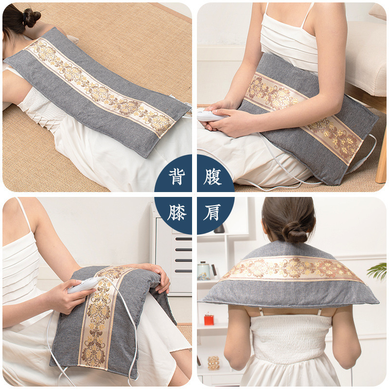 Electric Sea Salt Heat Therapy Bag 2.5kg Full Body Warm Compress for Waist and Knees with Smart Temperature Control - Image 2