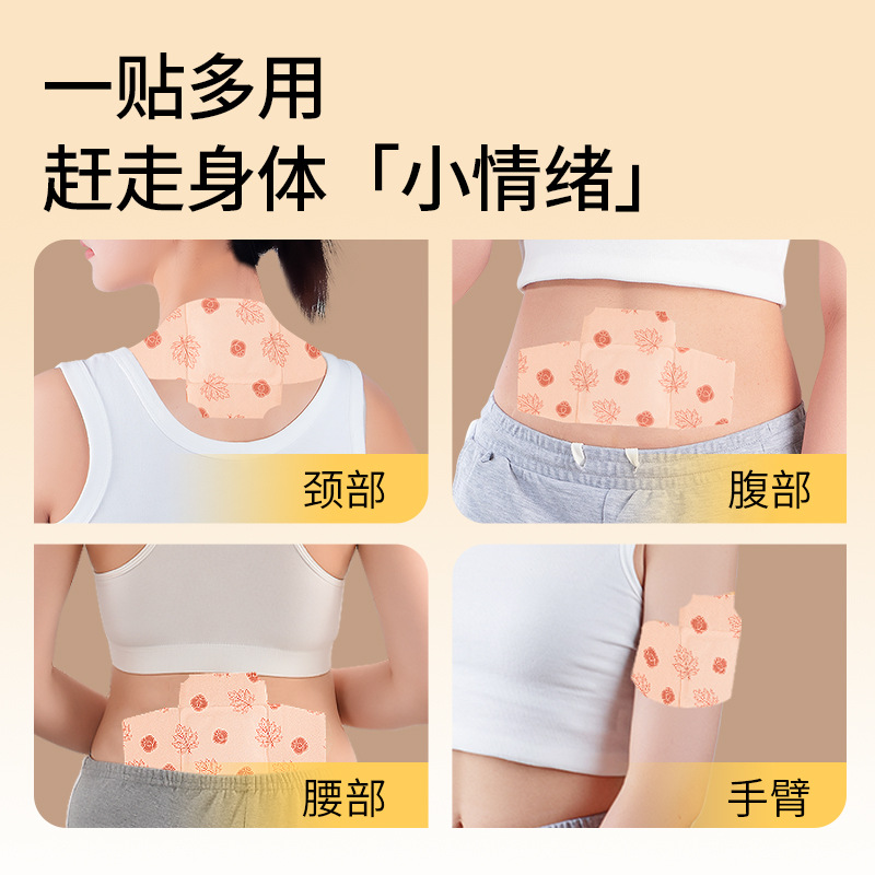 Self-Heating Mugwort Moxa Heat Patch Warming Body Patch with Ai Ye for Traditional Warming Use - Image 4