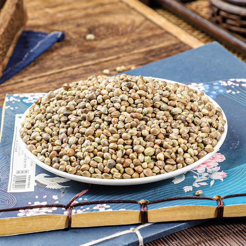 Huo Ma Ren (Cannabis sativa Seed) — Dried Food-Herb Seed for Tea, Congee & Baking - Image 2