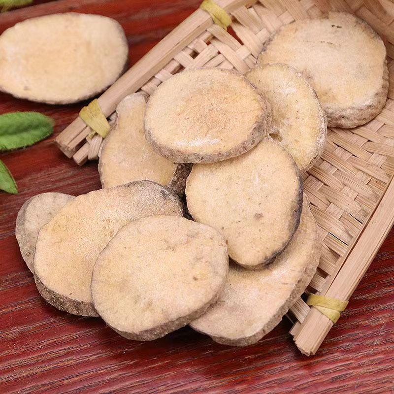 Dried Alisma Slices Ze Xie 泽泻 Water Plantain Rhizome 100g Jar for Decoction and Soup - Image 4