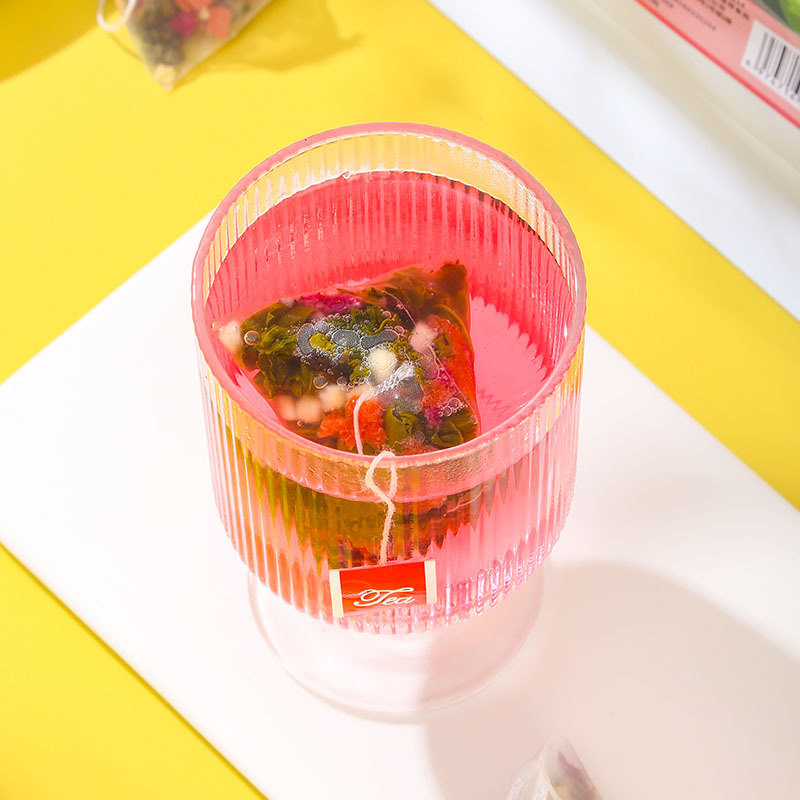 Watermelon Oolong Tea (乌龙茶) — Cold-Brew Fruit Tea Bags with Dragon Fruit, Strawberry & Apple - Image 2