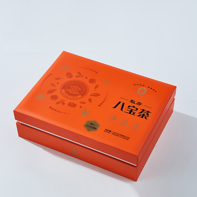 Ning'anbao Eight Treasure Tea Gift Box 1.05 kg Ningxia Specialty Gaiwan Tea Blend - Image 4