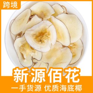 Hai Di Ye Slices (Borassus flabellifer) — Dried Sea Coconut for Cantonese Soup
