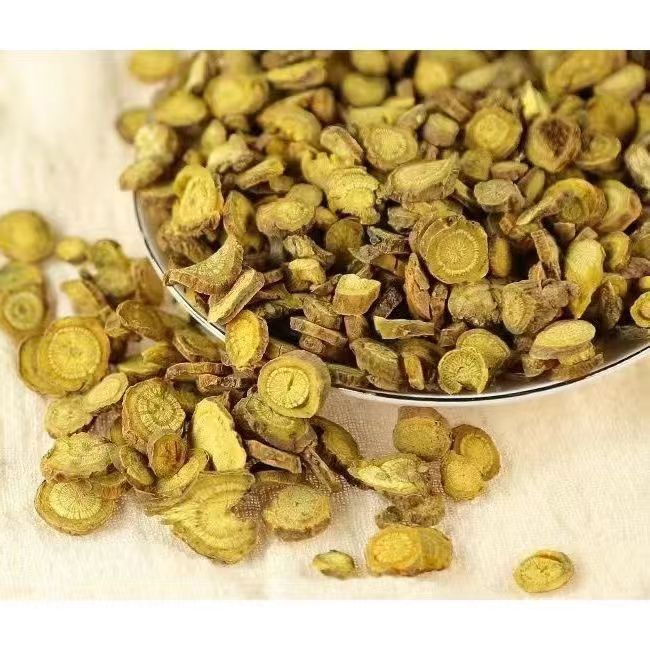 Dried Scutellaria Root Slices Huang Qin 500g Bulk Chinese Herbal Tea and Decoction Herb - Image 3