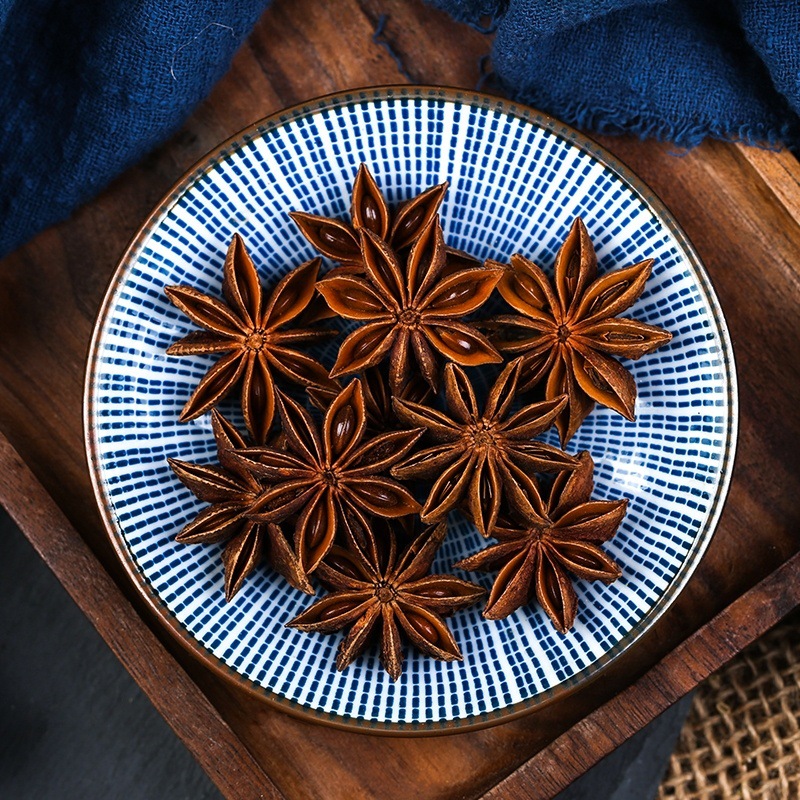 Star Anise Cinnamon Bay Leaf Sichuan Pepper Spice Set 500g Dried Culinary Herbs for Braising Stews and Marinades - Image 3