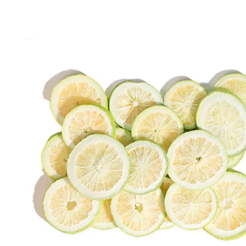 Freeze-Dried Perfume Lemon Slices Xiang Shui Ning Meng Seedless Dried Fruit Tea 50g Jar - Image 3