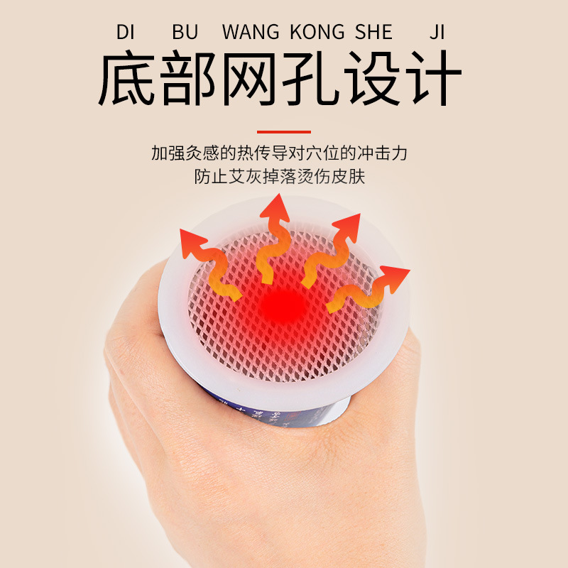 Xiao Ai Yu Jiu Portable Moxibustion Box Paper Tube Moxa Stick Warmer for Home Body Use 3 Pack - Image 2