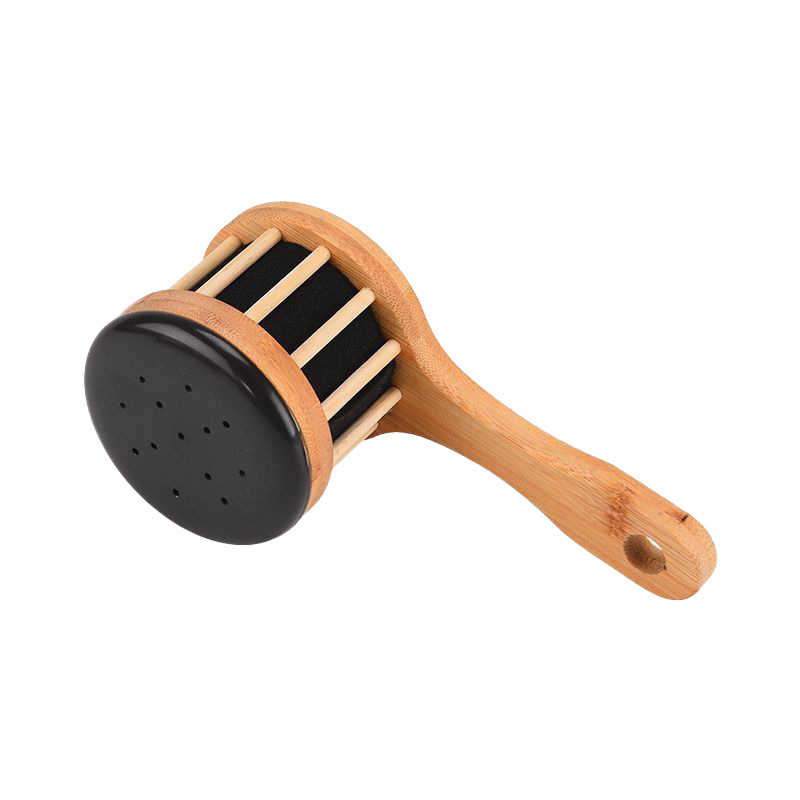 Bian Stone Moxibustion Device Handheld Facial Gua Sha Massage Tool with 54 Moxa Cones for Home Spa Use - Image 5