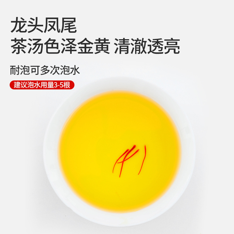 Saffron Crocus Flower Tea Tibetan Saffron for Women Gift Box Herbal Beverage - Image 4