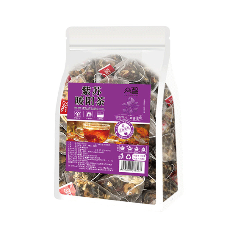 Zisu Warm Sun Tea Triangle Bags Perilla Jujube Millet Autumn Winter Herbal Drink 150g - Image 5