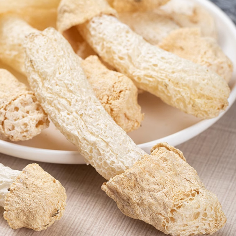 Bamboo Fungus Dried Mushroom (Phallus indusiatus / Dictyophora indusiata) — Wild-Grown Dried Bamboo Pith for Soup & Hot Pot - Image 2