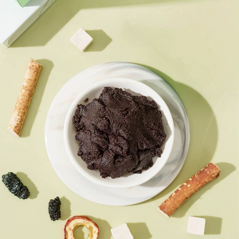 Wu Mei Gui Shen Gao Dark Plum and Mulberry Herbal Paste 220g Steamed Herbal Paste - Image 3