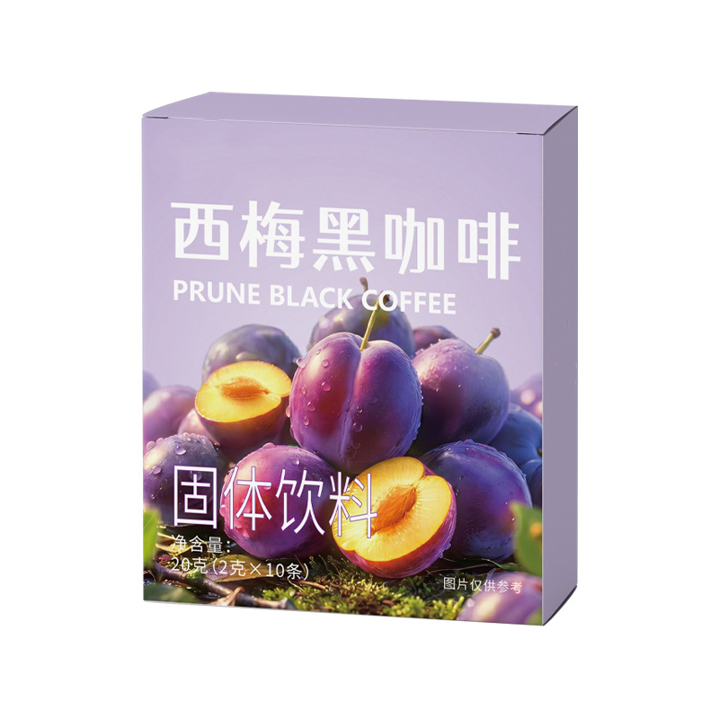 Prune Black Instant Coffee 80g Sugar-Free Cold and Hot Soluble Sticks - Image 5