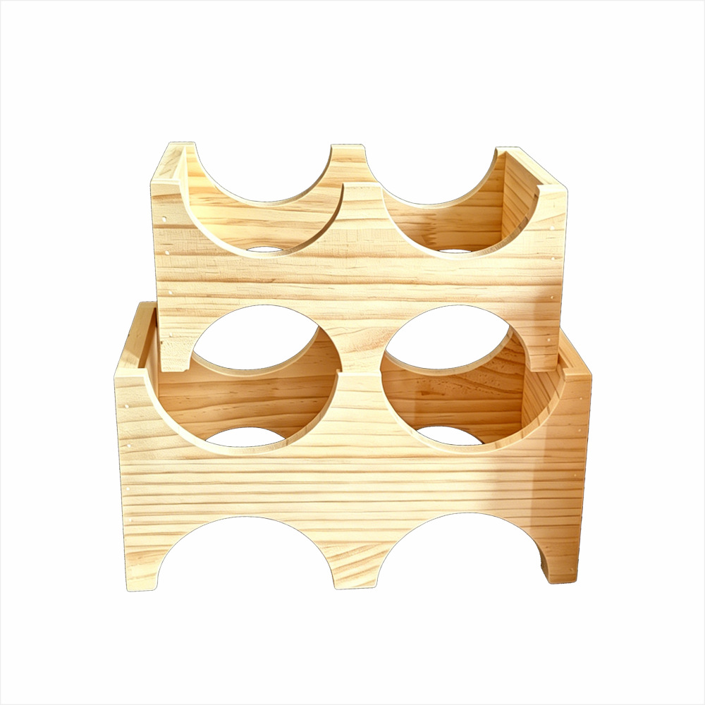 Triple-Head Moxa Stick Holder Solid Wood Frame for Thunder Fire Moxibustion Home Wellness - Image 5
