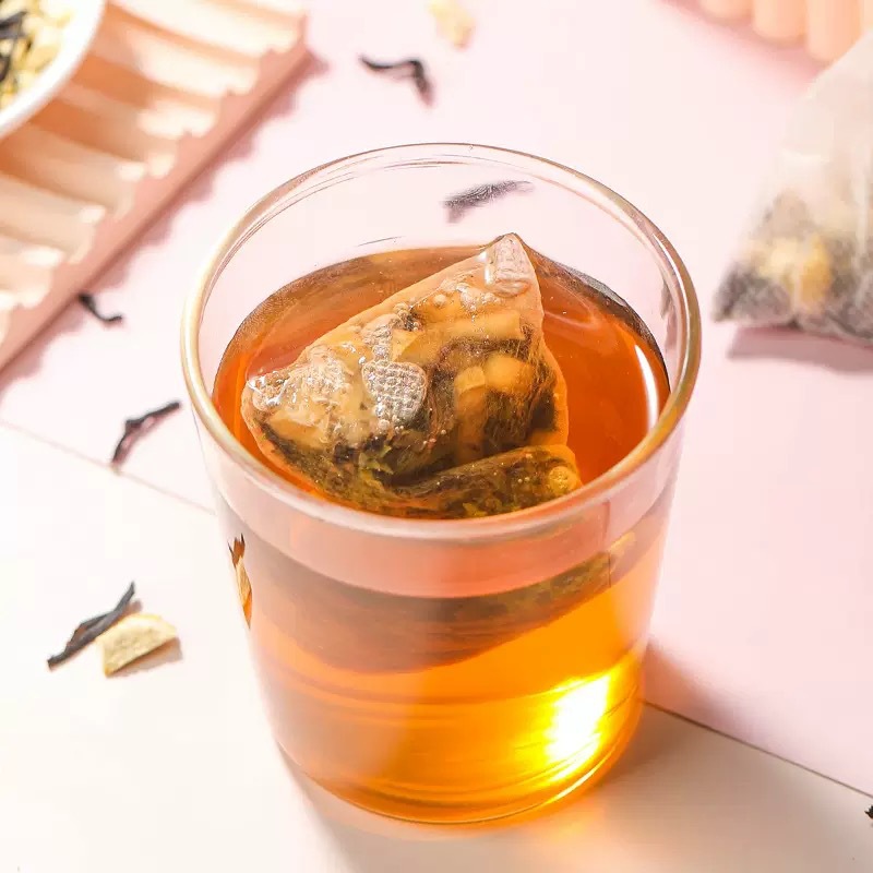 Lemon Black Tea Pyramid Bags Cold Brew Tea 45g Refreshing Summer Iced Fruit Tea - Image 3
