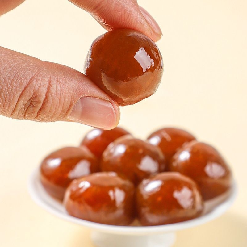Licorice Loquat Pills Gan Cao Pi Pa Wan Herbal Loquat Paste Balls with Luo Han Guo and Pang Da Hai Ready to Eat 180 Day Shelf Life - Image 4