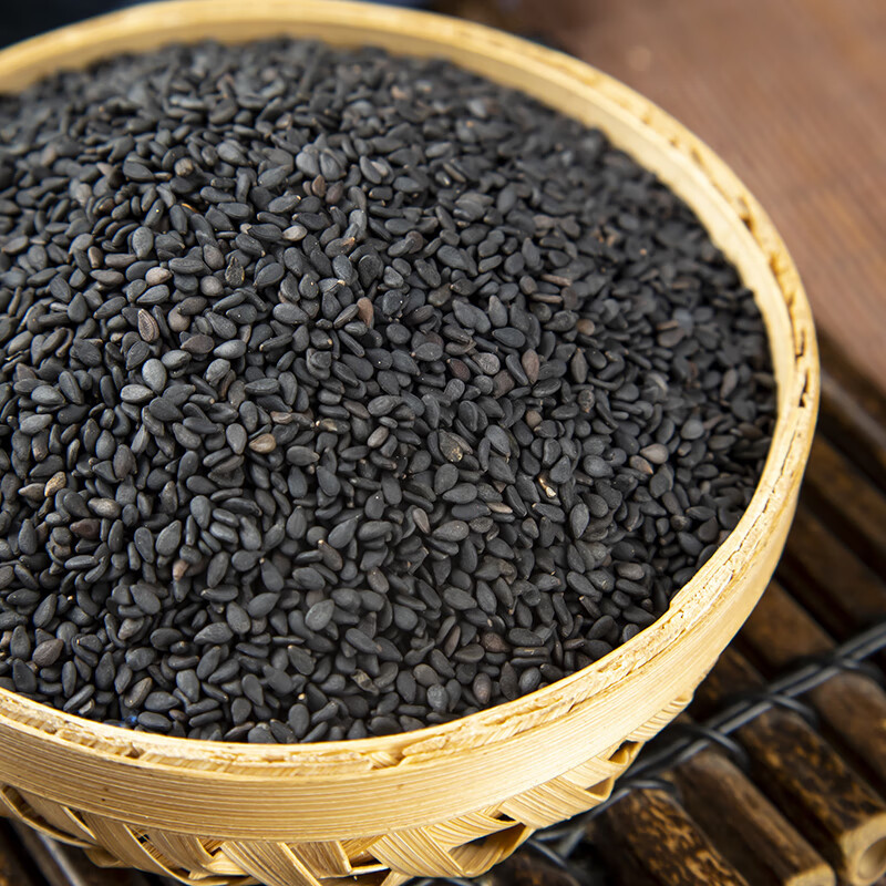 Roasted Black Sesame Seeds Hei Zhi Ma 500g Ready to Eat Farm Fresh Whole Seeds - Image 2