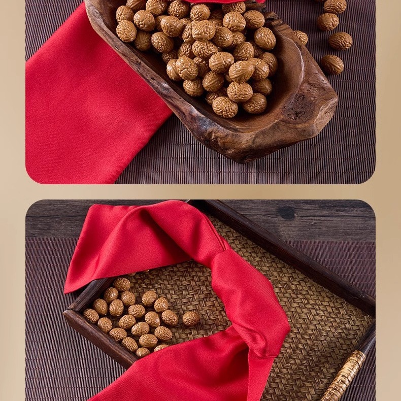 Peach Pit Tapping Bag Meridian Patting Tool for Back Shoulder and Neck Traditional Body Tapping Bag - Image 4