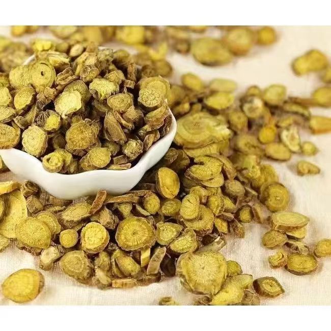 Dried Scutellaria Root Slices Huang Qin 500g Bulk Chinese Herbal Tea and Decoction Herb - Image 2