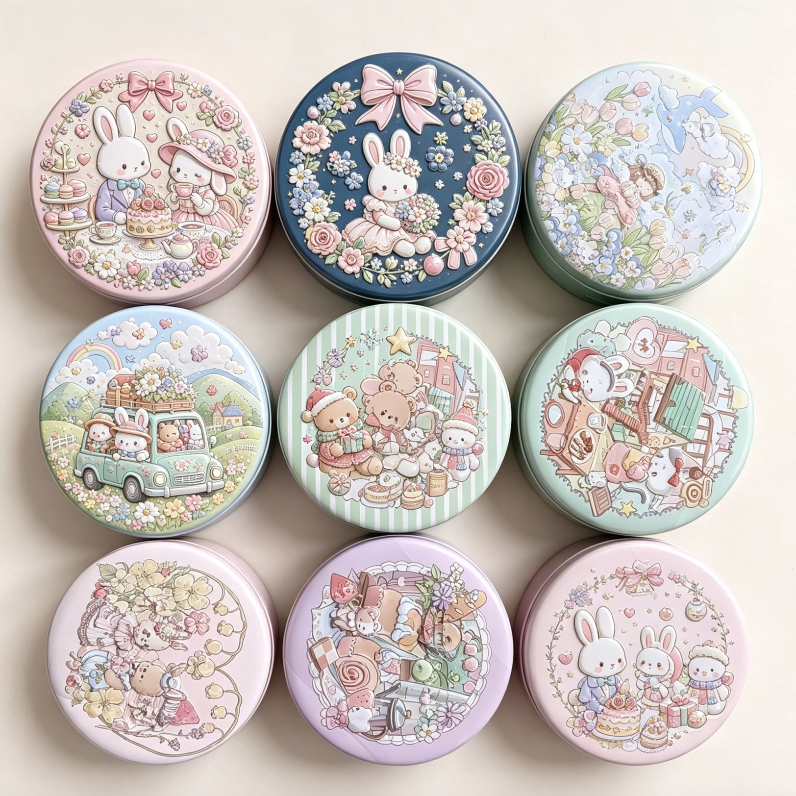 Pear Syrup Candy Li Gao Tang Handmade Snow Pear Lozenges 110g Tin Cute Gift for Teachers and Christmas - Image 5