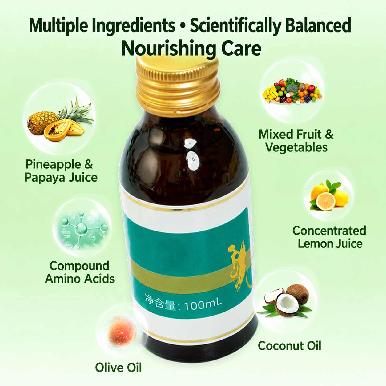 Fruit & Vegetable Enzyme Powder (Fermented Plant Blend) — Probiotic & Fiber Solid Drink Mix - Image 2