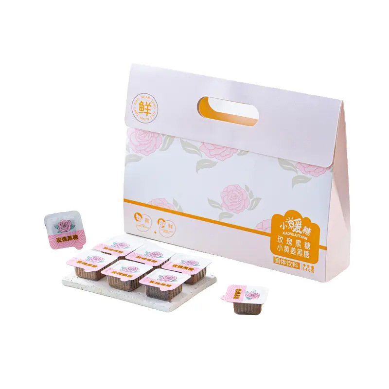 Brown Sugar Gift Box 540g Rose and Ginger Cane Sugar Set Yunnan Mid-Autumn Gift - Image 5