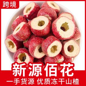 Freeze-Dried Hawthorn Berries (Crataegus pinnatifida) — Whole Seedless Shan Zha Fruit Tea