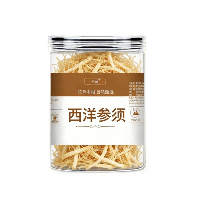 American Ginseng Rootlets Xi Yang Shen 50g Jar Dried Panax quinquefolius Fine Roots for Tea and Soup - Image 5