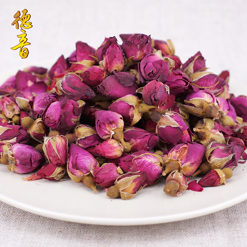 Dried Chinese Rose Flower Buds Yue Ji Hua 500g Loose Herbal Tea for Infusions and Blends - Image 4