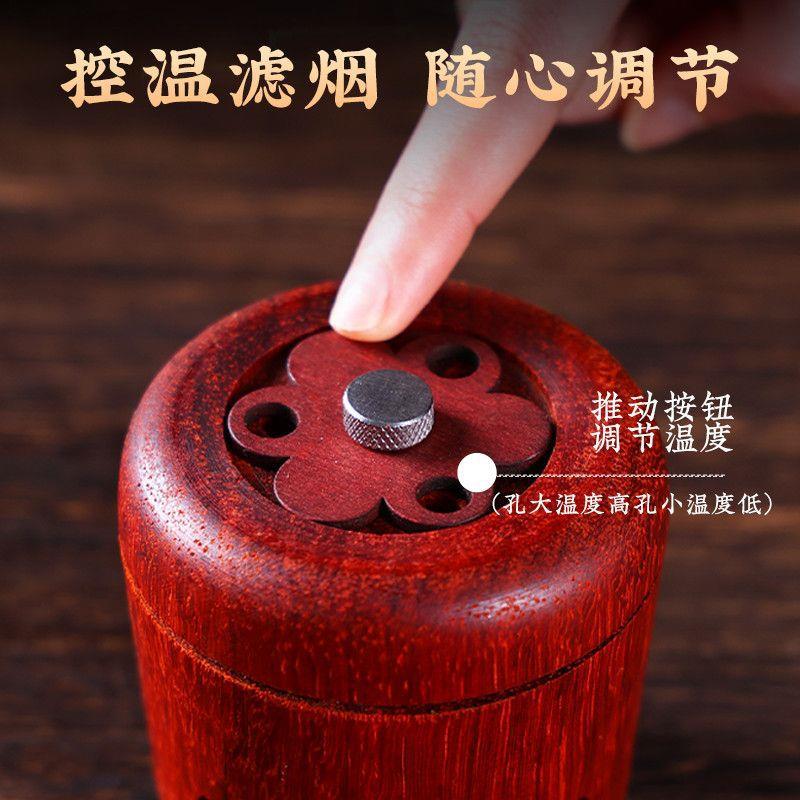 Facial Moxa Stone Moxibustion Jar Peach Blossom Facial Warming Tool Home Spa Beauty Kit with Moxa Sticks - Image 4