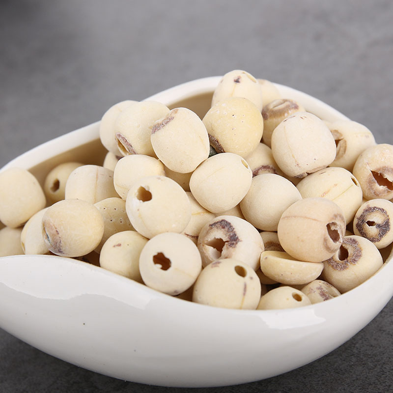 Hunan Peeled White Lotus Seeds Lian Zi 500g Sulphur-Free Core-Removed Food and Herb Use - Image 4