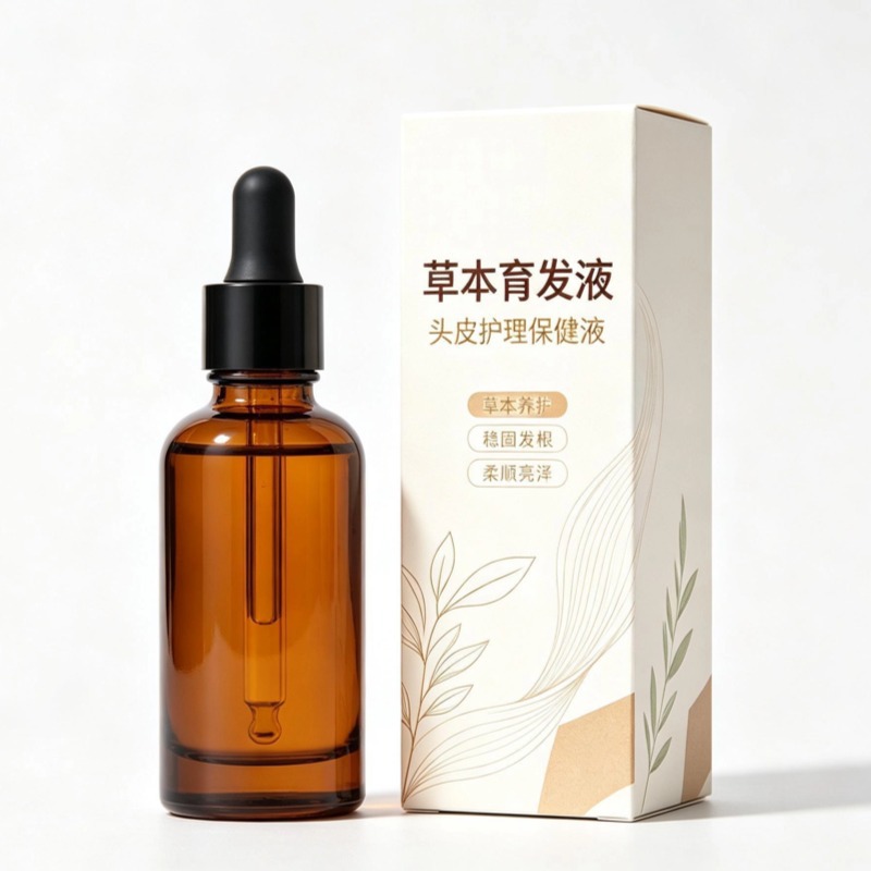 Roller Ball Hair Growth Serum 0.2% Adenosine Herbal Scalp Care Liquid for Men and Women OEM Customizable - Image 5