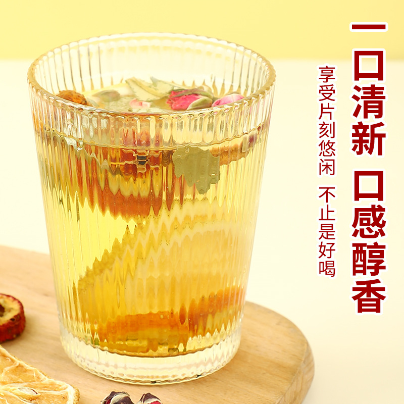 Kumquat Lemon Hawthorn Lotus Leaf Tea Blend 10 Sachets Fruity Herbal Infusion for Daily Hot Brewing - Image 3