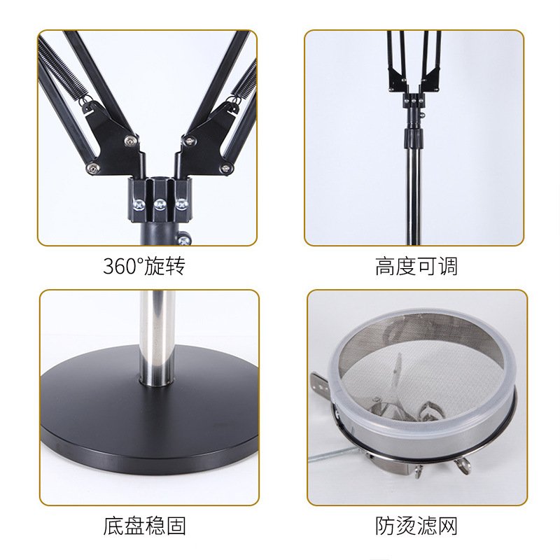 Floor Standing Moxa Stick Holder Home Moxibustion Frame Adjustable Rotating Ai Jiu Device with Moxa Roll - Image 4