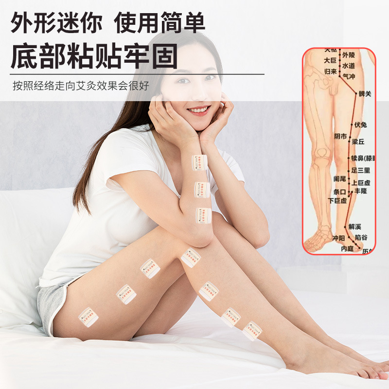 Moxa Stick Set 54 Pieces Low Smoke Hanging Moxibustion Jar Ai Jiu Ai Rong Moxa Rolls for Warming Therapy - Image 3