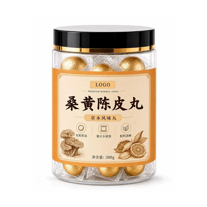 Sanghuang Poria Pills with Turmeric and Hairy Fig Root Nine-Steamed Huangjing Fu Ling Wan 108g - Image 3