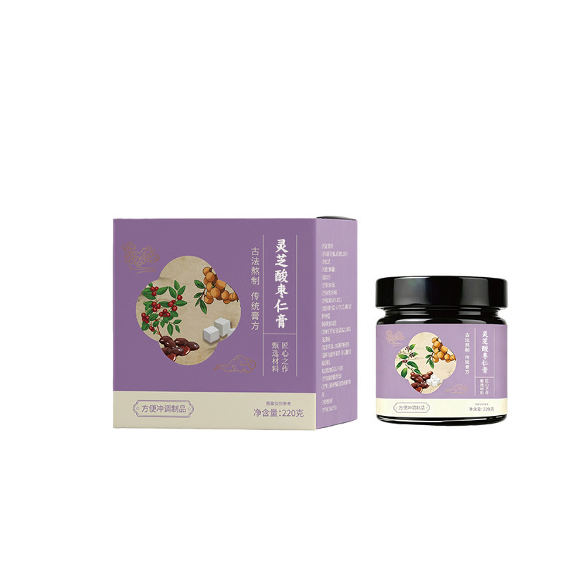 Suan Zao Ren Gao (Ziziphus jujuba var. spinosa) — Ready-to-Eat Herbal Paste with Mulberry, Poria & Longan - Image 5