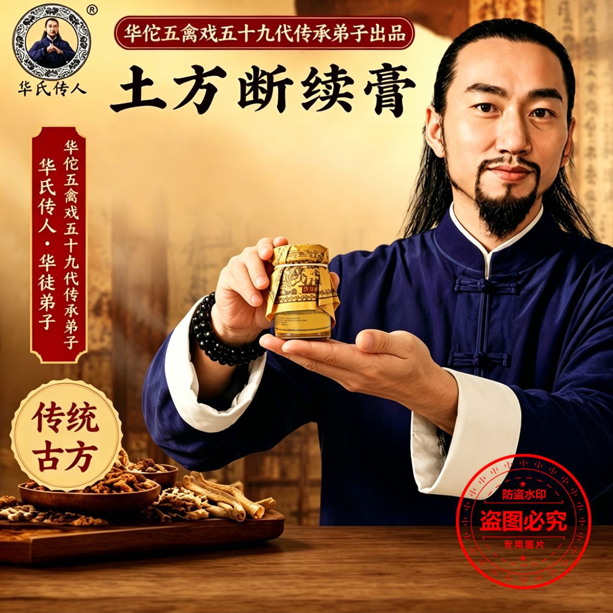 Duan Xu Gao External Herbal Massage Balm with Mugwort for Neck Shoulder Back and Legs 30ml - Image 2